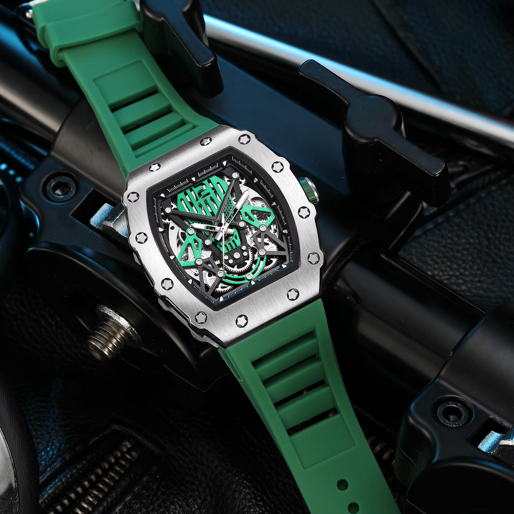 ChronoSport Green Automatic Skeleton - Sport Edition™
