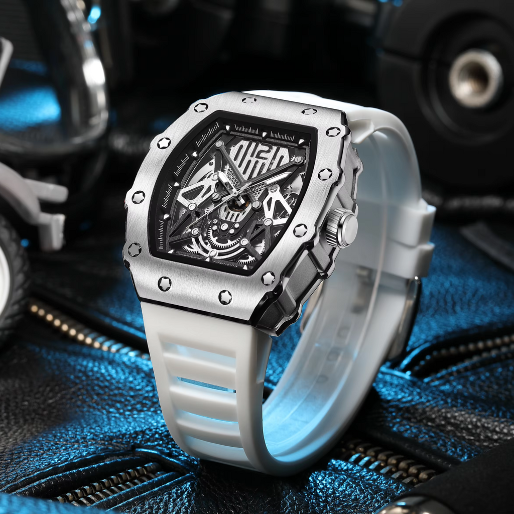 ChronoSport White Automatic Skeleton - Sport Edition™