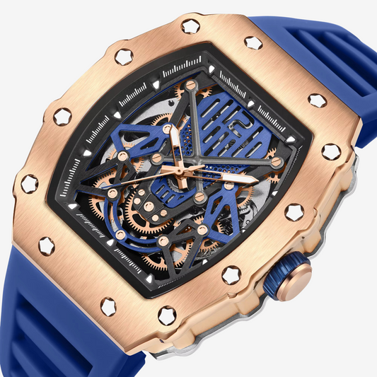 ChronoSport Blue Automatic Skeleton - Sport Edition™