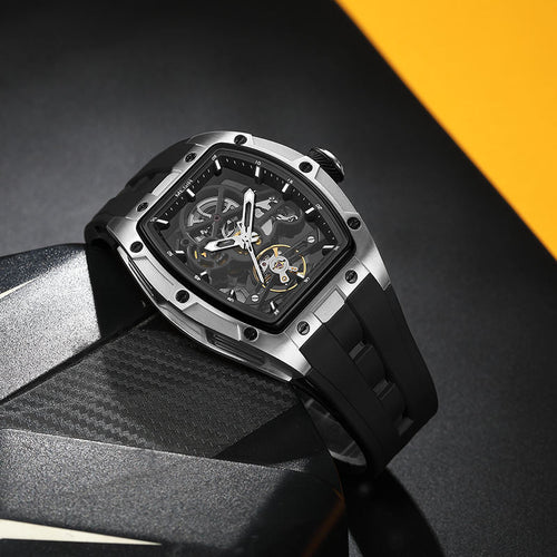 ChronoSport Black Automatic Skeleton - Sport Edition™