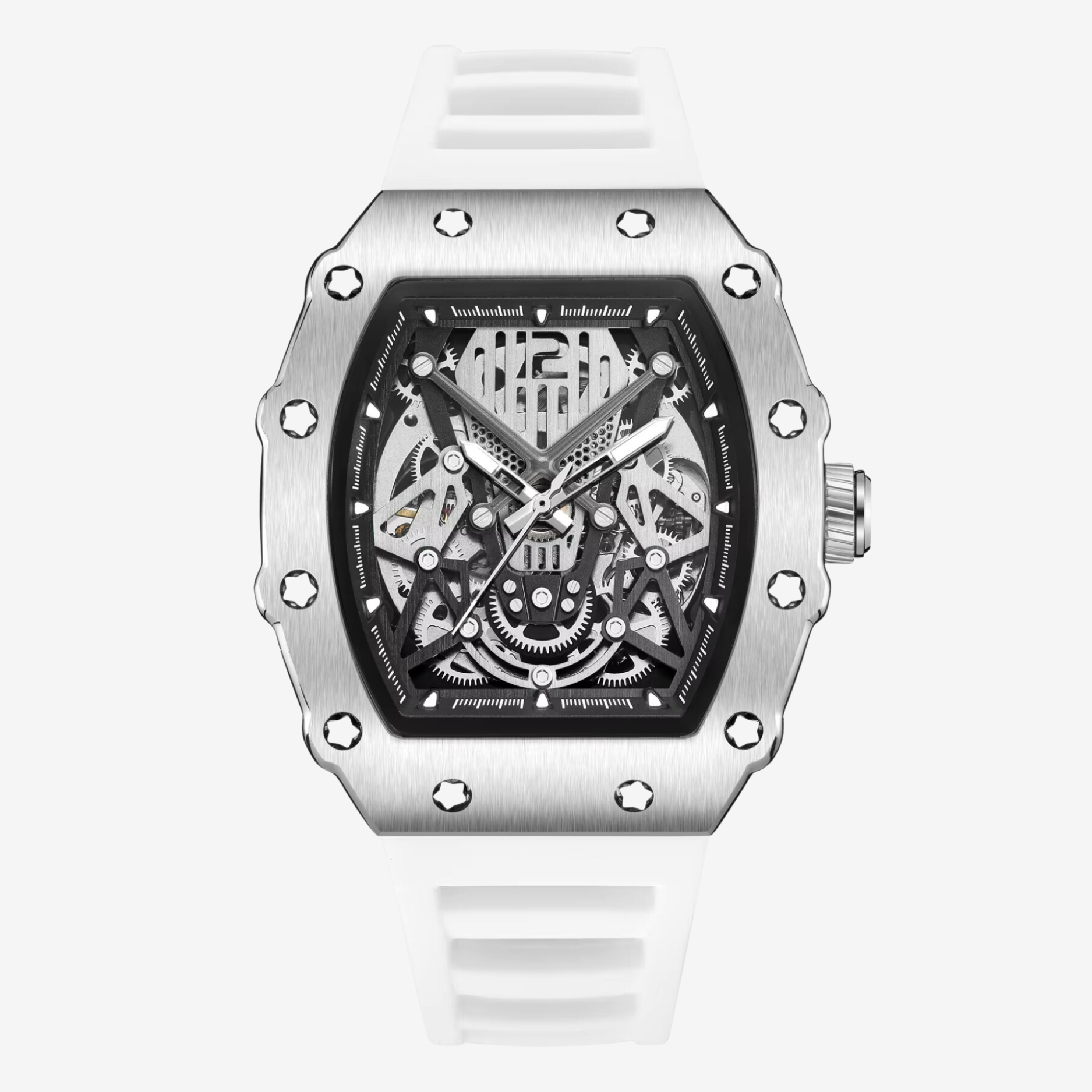 ChronoSport White Automatic Skeleton - Sport Edition™