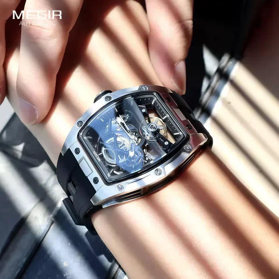 ChronoSport Black Automatic Skeleton - Sport Edition™