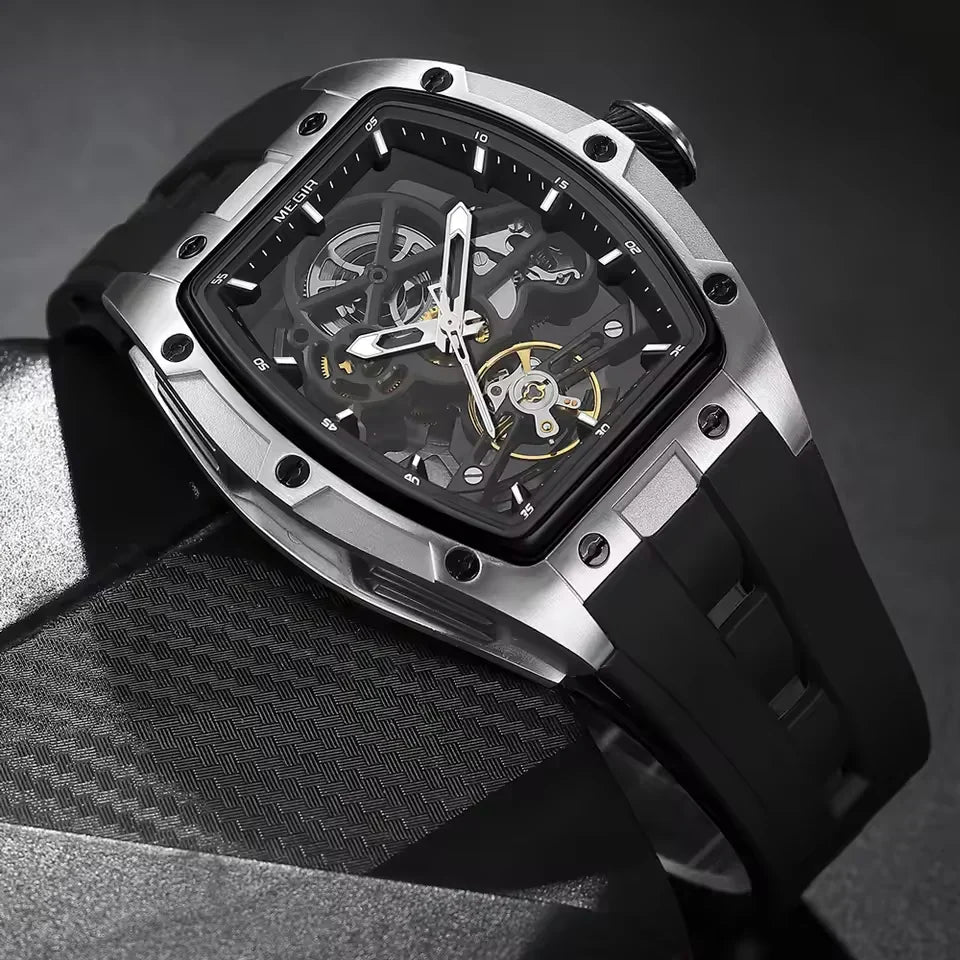 ChronoSport Black Automatic Skeleton - Sport Edition™